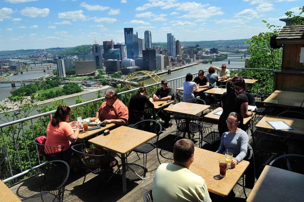 19 Pittsburgh Restaurants mit spektakulärer Aussicht Mont Blanc