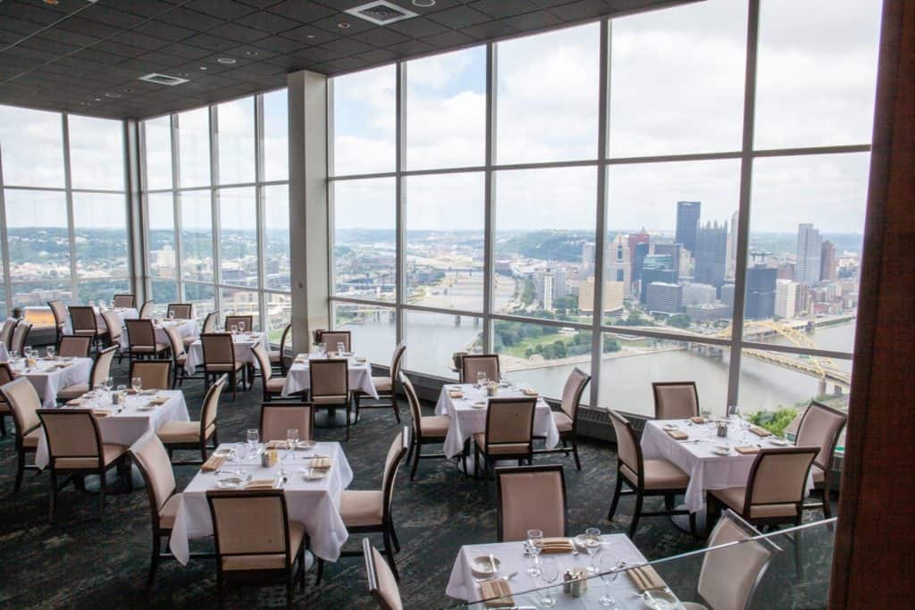 19 Pittsburgh Restaurants mit spektakulärer Aussicht Mont Blanc