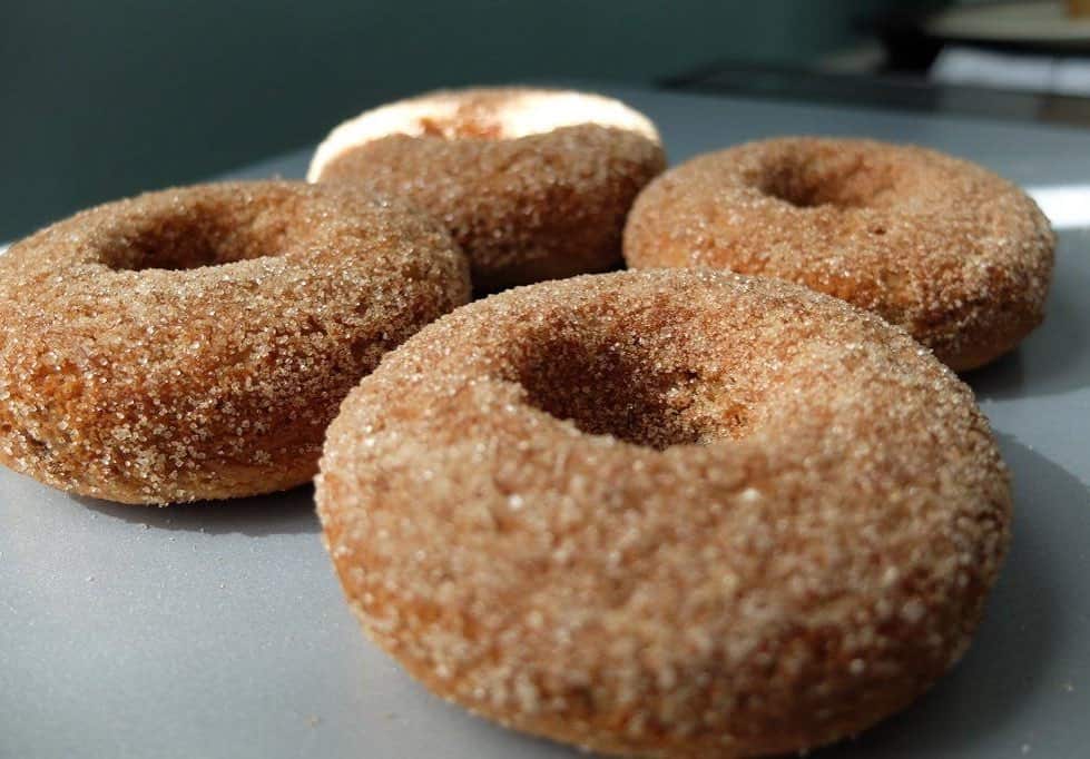 Gluten Free Goat makes apple cider donuts in Pittsburgh. 