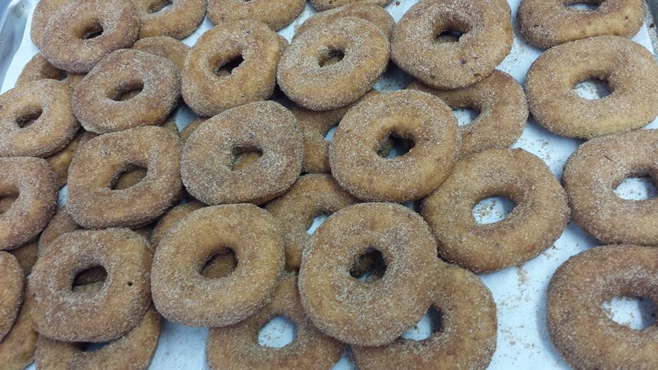 Triple B Farms makes apple cider donuts in Pittsburgh. 