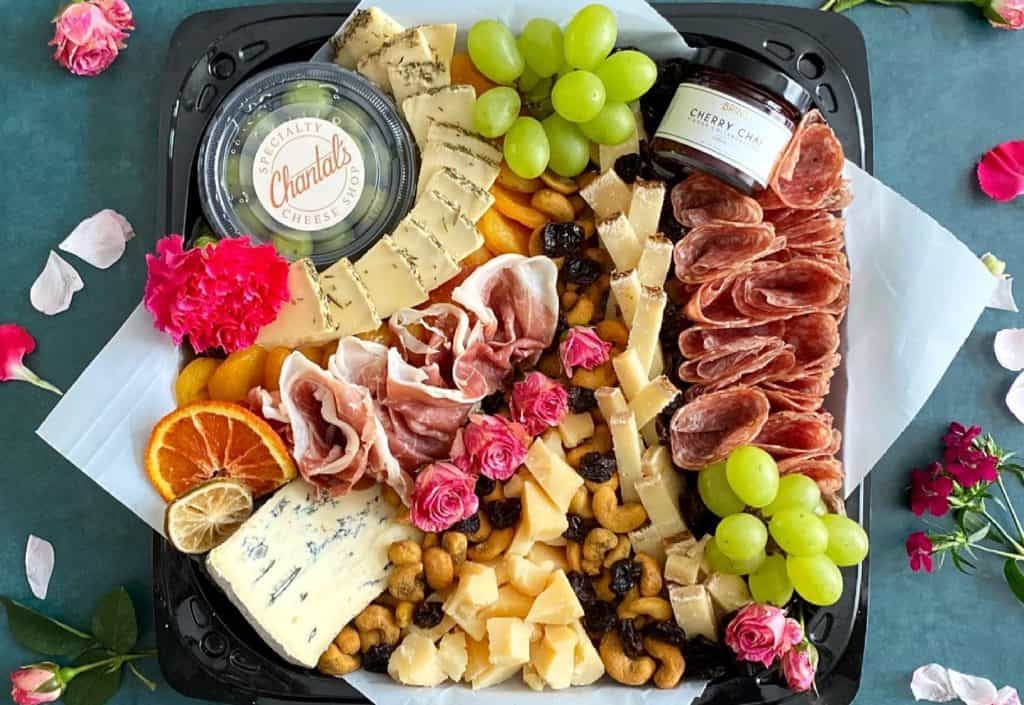 Chantal's Cheese Shop offers cheese and charcuterie boards in Pittsburgh. 